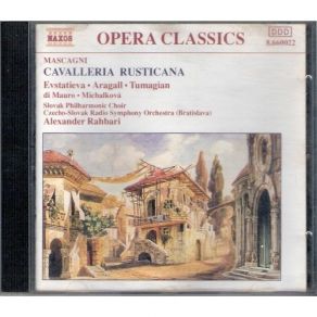 Mascagni - Cavalleria Rusticana (Rahbari) album cover
