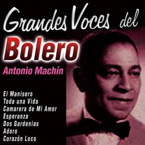 Grandes Voces Del Bolero: Antonio Machín album cover