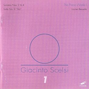 Scelsi - The Piano Works 1 album cover