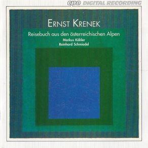 Ernst Krenek - Reisebuch Aus Den Österreichischen Alpen album cover
