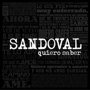 Quiero Saber (Single) album cover