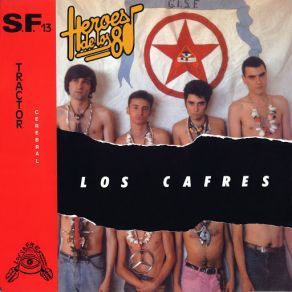 Heroes De Los 80. Tractor Cerebral album cover