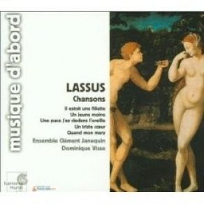 Orlando Lassus - Chansons & Moresche (Clement Janequin Ensemble, Dominique Visse) album cover