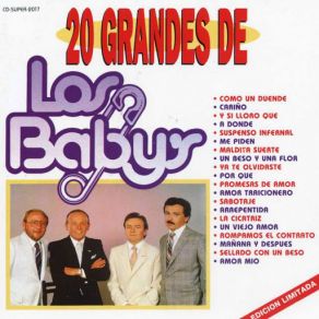 20 Grandes De Los Baby's album cover