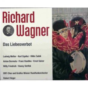 WAGNER - The Complete Operas - Das Liebesverbot Oder Die Novize Von Palermo album cover