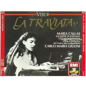 Giuseppe Verdi - La Traviata (Giulini 1955) album cover