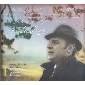 Janis Zabers. Operu Arijas album cover