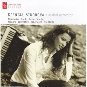 Ksenija Sidorova. Classical Accordion album cover