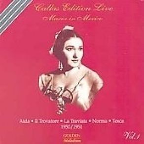 Maria Callas Mexico City - Tosca - Mexico - 8 June 1950 album cover