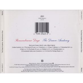 Remembrance Days album cover