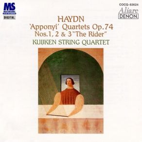 Apponyi' Quartets Op. 74 Nos. 1, 2 & 3 'The Rider' (Kuijken String Quartet) album cover