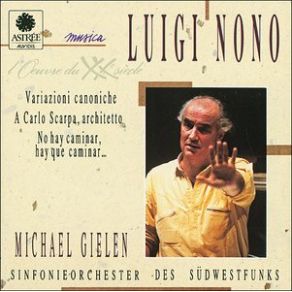 Variazioni Canoniche-A Carlo Scarpia, Architetto album cover