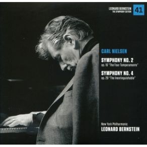 Bernstein Symphony Edition - CD41, 42 - Carl Nielsen - Symphonies 2-5 album cover