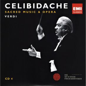 Celibidache - Sacred Music & Opera - CD4-6 - Verdi - Messa Da Requiem. Brahms - Ein Deutsches Requiem album cover
