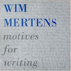 Motives For Writing album cover