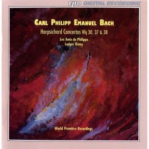 C. P. E. Bach - 3 Harpsichord Concertos album cover