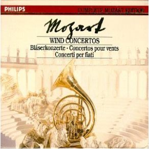 Complete Mozart Edition Volume 9 Wind Concertos (Marriner Holliger) (CD4) album cover