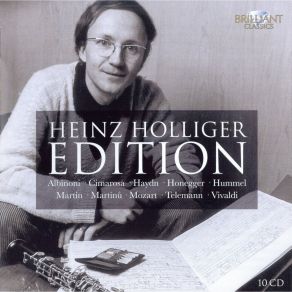 Heinz Holliger Edition - CD03-05: Albinoni. Oboe Concertos album cover