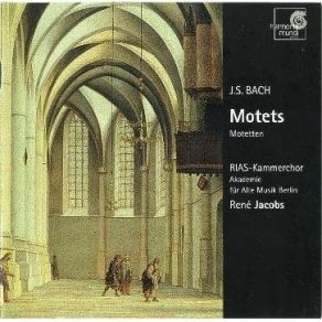 Bach - Motets - Jacobs & RIAS Kammerchor album cover