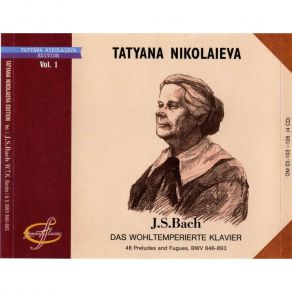 Bach Das Wohltemperierte Klavier Books I & II (T. Nikolaieva) album cover
