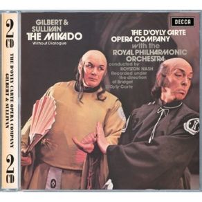 Gilbert And Sullivan - The Mikado album cover