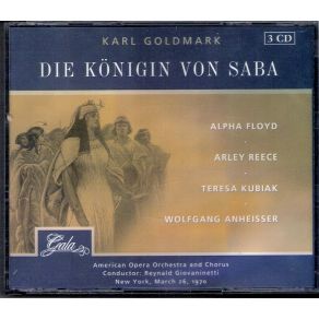 Goldmark - Die Königin Von Saba, Giovaninetti album cover