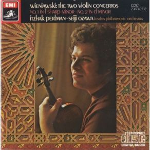 Wieniawski - The Two Violin Concertos (Itzhak Perlman, Seije Ozawa) album cover