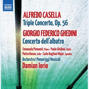 Casella: Triple Concerto, Ghedini: Concerto Dell'albatro album cover