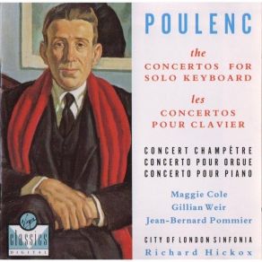 Poulenc - Keyboard Concertos (Hickox) album cover