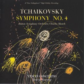 Tchaikovsky - Violin Concerto, Symphony No. 4 (Szeryng, Munch) album cover