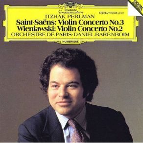 Saint-Saens & Wieniawski- Violin Concertos - Perlman album cover