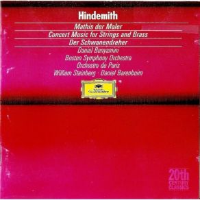 Paul Hindemith - Mathis Der Maler, Concert Op. 50, Der Schwanendreher (Steinberg, Barenboim) album cover