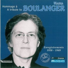 A Tribute To Nadia Boulanger - Claudio Monteverdi - Madrigaux & Petit Concert album cover