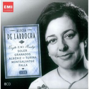 Alicia De Larrocha - Complete EMI Recordings - Turina & Montsalvatge album cover