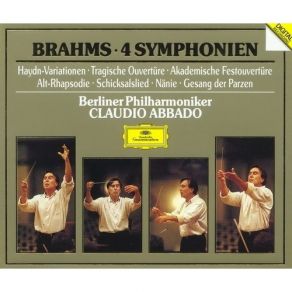 Brahms - Complete Symphonies - Abbado album cover
