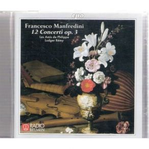 Manfredini - 12 Concerti Op. 3, Rémy album cover