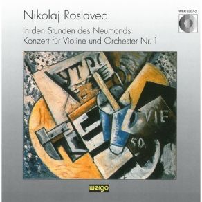 Nikolaj Roslavec - In Den Studen Des Neumonds, Violinkonzert Nr. 1 album cover