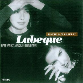 Katia & Marielle Labeque - Piano Fantasy - Gershwin & Poulenc album cover