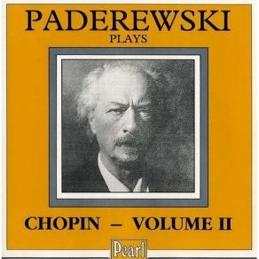 Paderewski Plays Chopin - Vol. 2 album cover