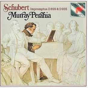 Schubert. Impromptus (Perahia) album cover