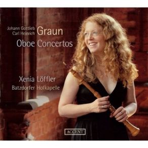 Graun - Oboe Concertos (Xenia Loffler, Batzdorfer Hofkapelle) album cover