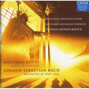 Lotti- Missa Sapientiae - J. S. Bach- Magnificat BWV 243a album cover