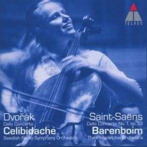 Jacqueline Du Pre - Dvorak. Saint-Saens album cover