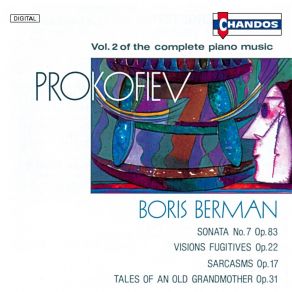 Sergei Prokofiev - Complete Piano Music (Vol. 2) - Boris Berman album cover