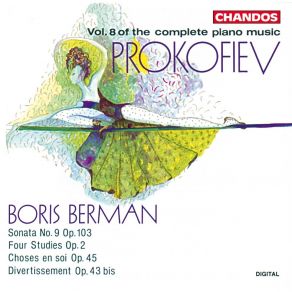 Sergei Prokofiev - Complete Piano Music (Vol. 8) - Boris Berman album cover