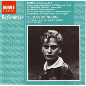 Menuhin-Enescu, Szymanowski, Prokofiev, Ravel album cover
