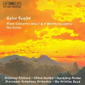 Tveitt - Piano Concertos Nos. 1 & 4 Aurora Borealis, The Turtle album cover
