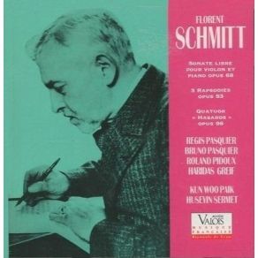 Schmitt - Musique De Chambre - Pasquier, K. Woo Paik album cover