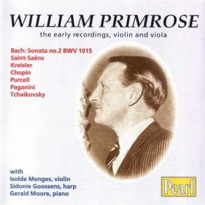 William Primrose - The Early Recordings album cover