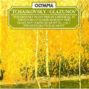 Glazunov - String Quartet No. 1 (Shostakovich Quartet) album cover